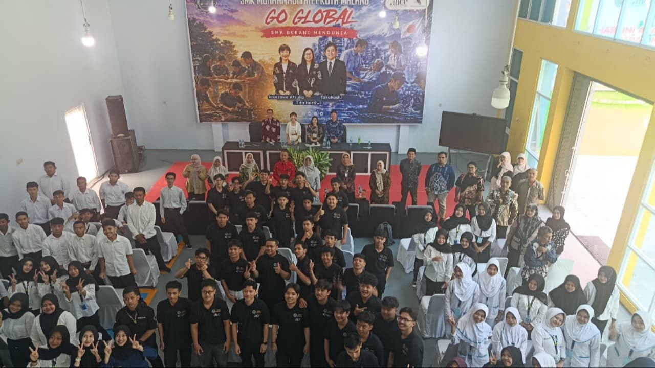 SMK Muhammadiyah 1 Malang Cetak Lulusan Siap Global, Jepang Jadi Andalan