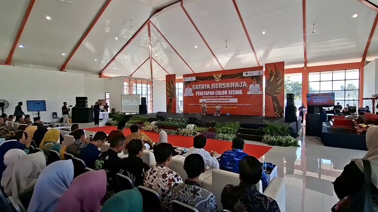 MPLS Digelar, Pembangunan Sekolah Rakyat Terintegrasi di Kabupaten Madiun Tersisa Lima Persen