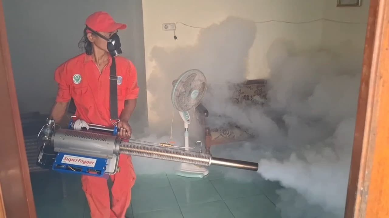 Fogging Digencarkan, Dinkes Kota Kediri Tekan Penyebaran DBD Meski Kasus Menurun