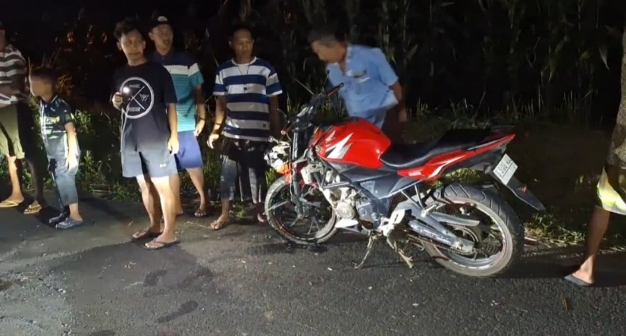 Listrik PJU Padam, Dua Motor Adu Banteng di Gondang Mojokerto, Tiga Orang Tewas