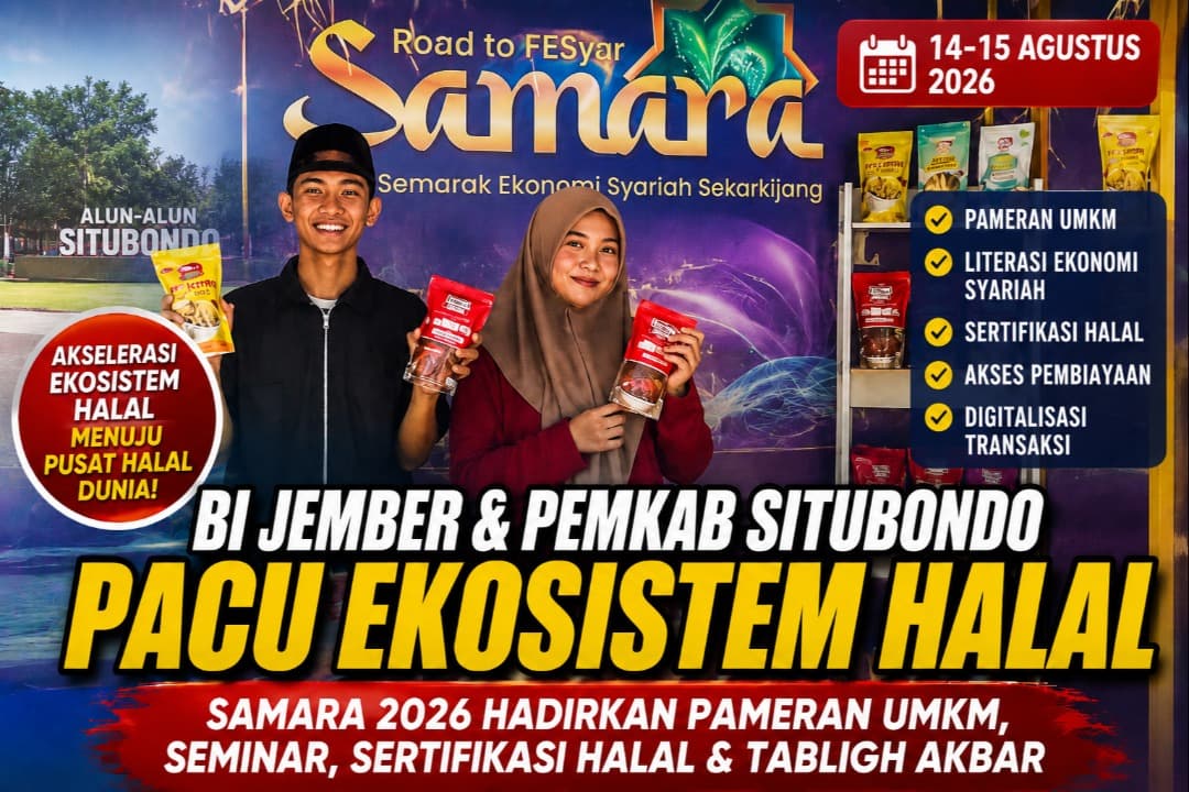 BI Jember-Pemkab Situbondo Pacu Ekosistem Halal lewat SAMARA 2026
