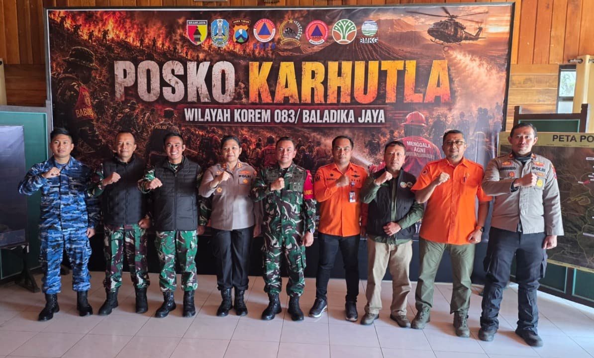 Posko Satgas Karhutla Bromo Ditutup, BPBD Jatim Masih Siagakan Helikopter Water Bombing