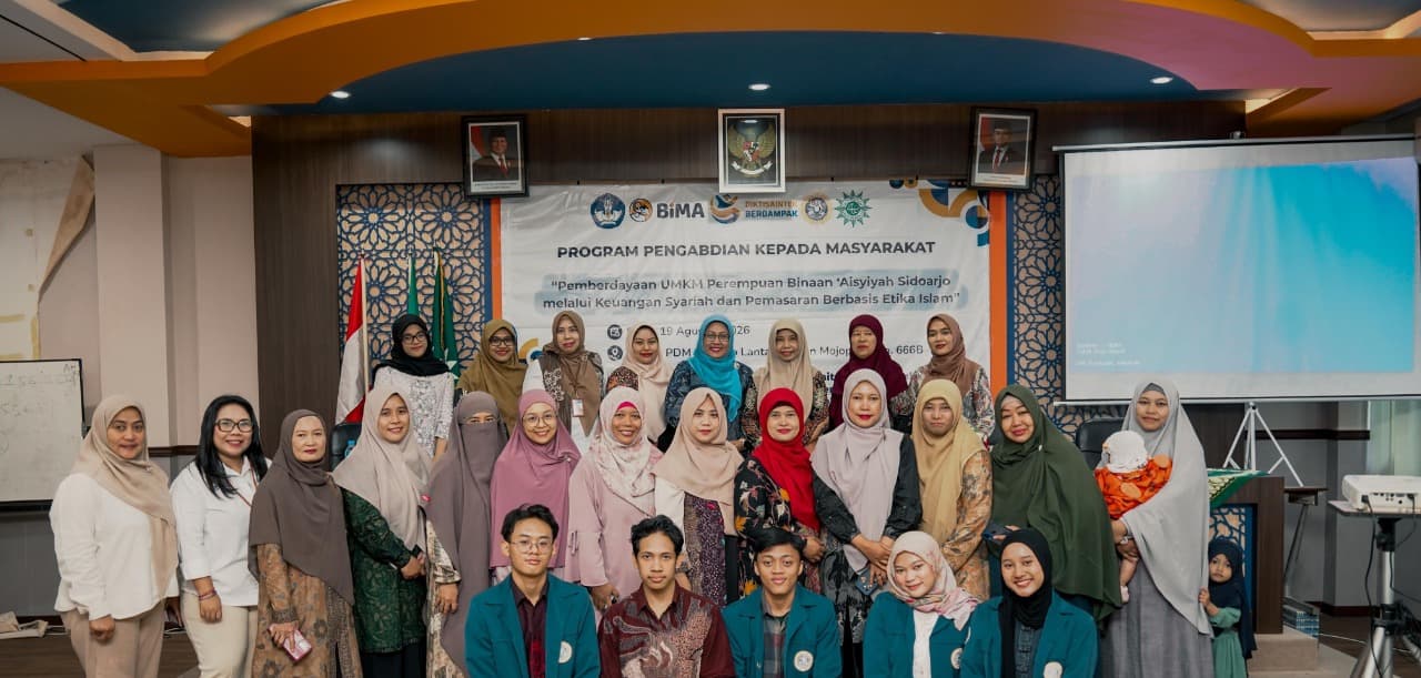 Dosen UNAIR Berdayakan UMKM Perempuan Binaan 'Aisyiyah Sidoarjo melalui Keuangan Syariah dan Pemasaran Beretika Islam
