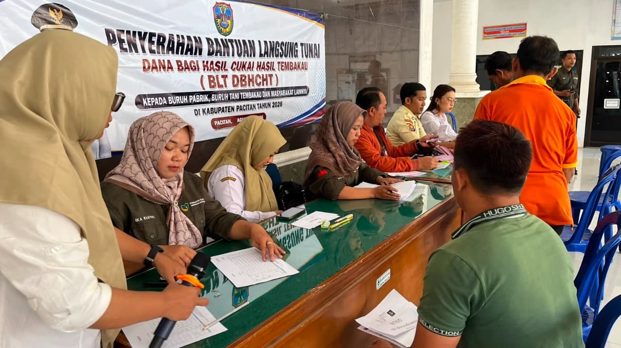 BLT DBHCHT Diduga Dipotong, Dinsos Pacitan Minta Penerima Melapor
