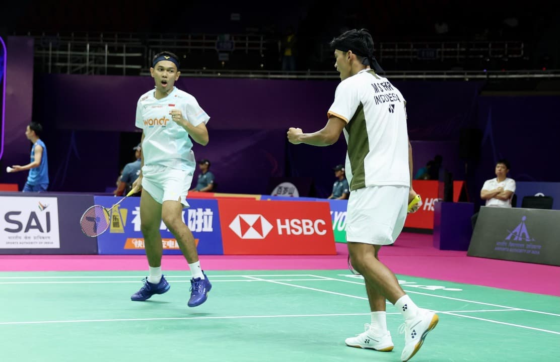 Rekap Hasil Kejuaraan Dunia BWF 2026: Fajar/Fikri dan Alwi Farhan Menang, Jonatan Christie dan Putri KW Terhenti di Babak 16 Besar