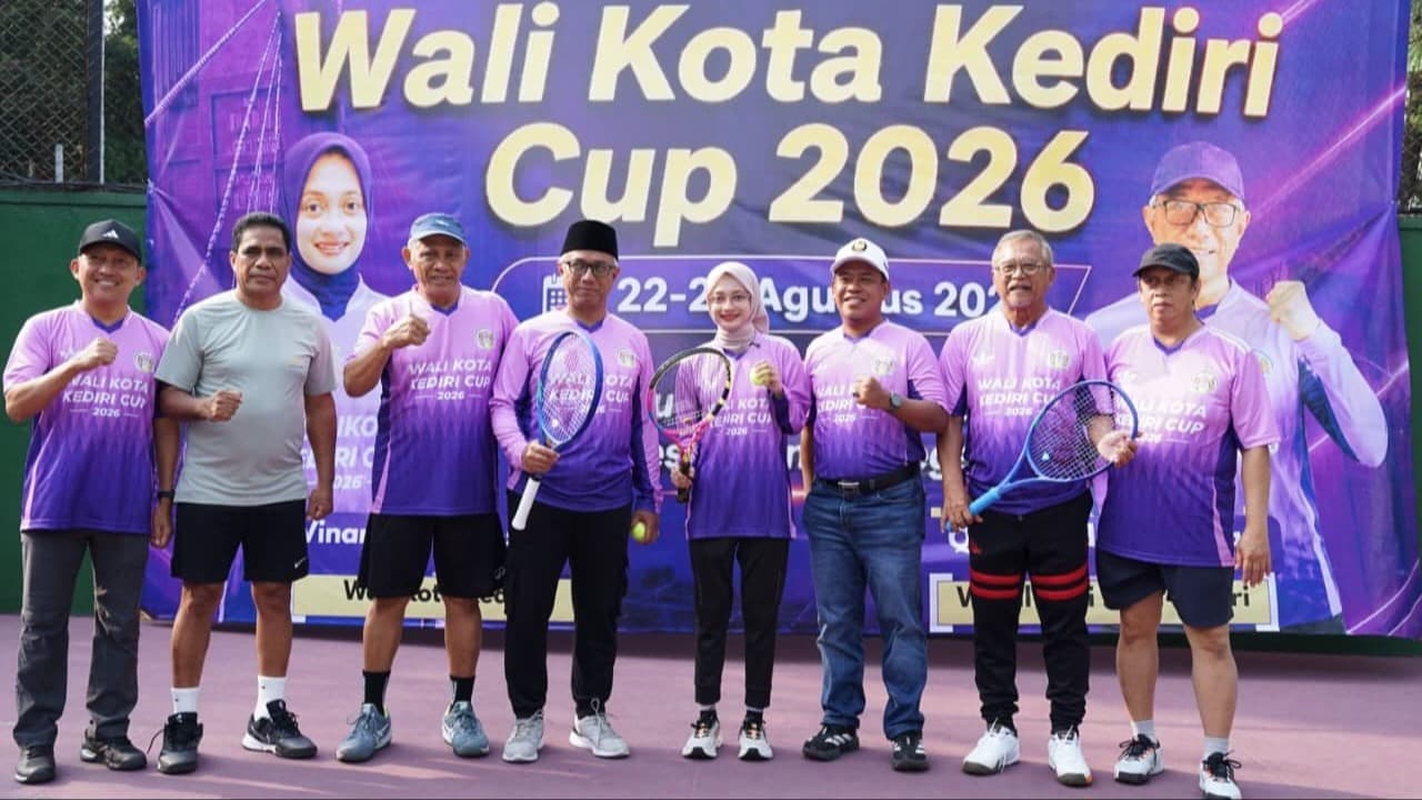Turnamen Tenis Wali Kota Kediri Cup 2026 Dorong Sport Tourism