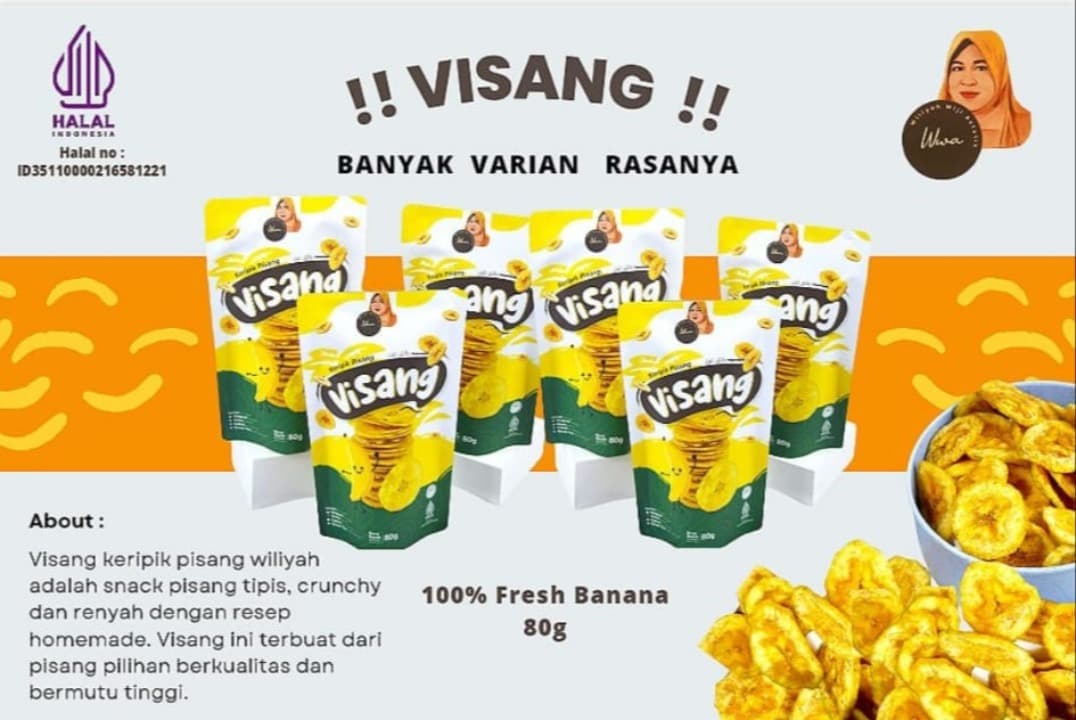 Keripik Pisang Lokal Binaan BRI Go Internasional, Merambah Malaysia dan Hong Kong