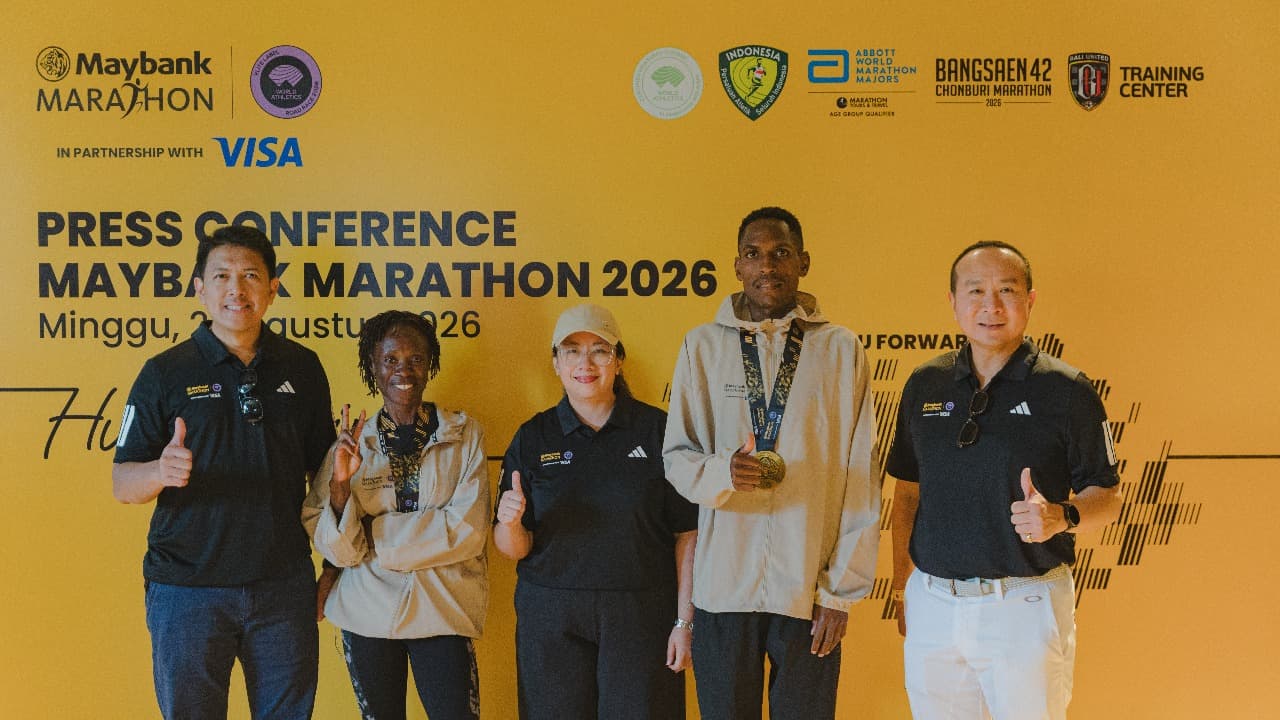 Pelari Kenya Kuasai Maybank Marathon 2026