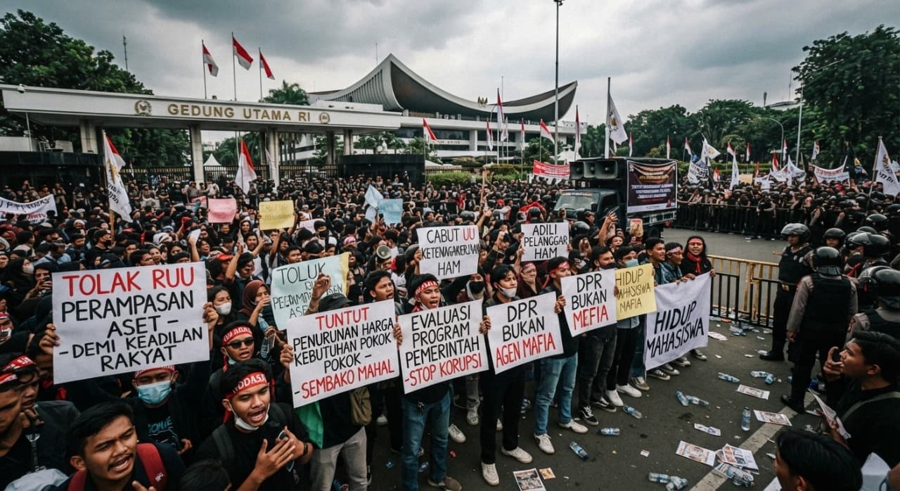 Jelang Demo 27 Agustus, Sejumlah Kelompok Siap Turun ke DPR Bawa Tuntutan