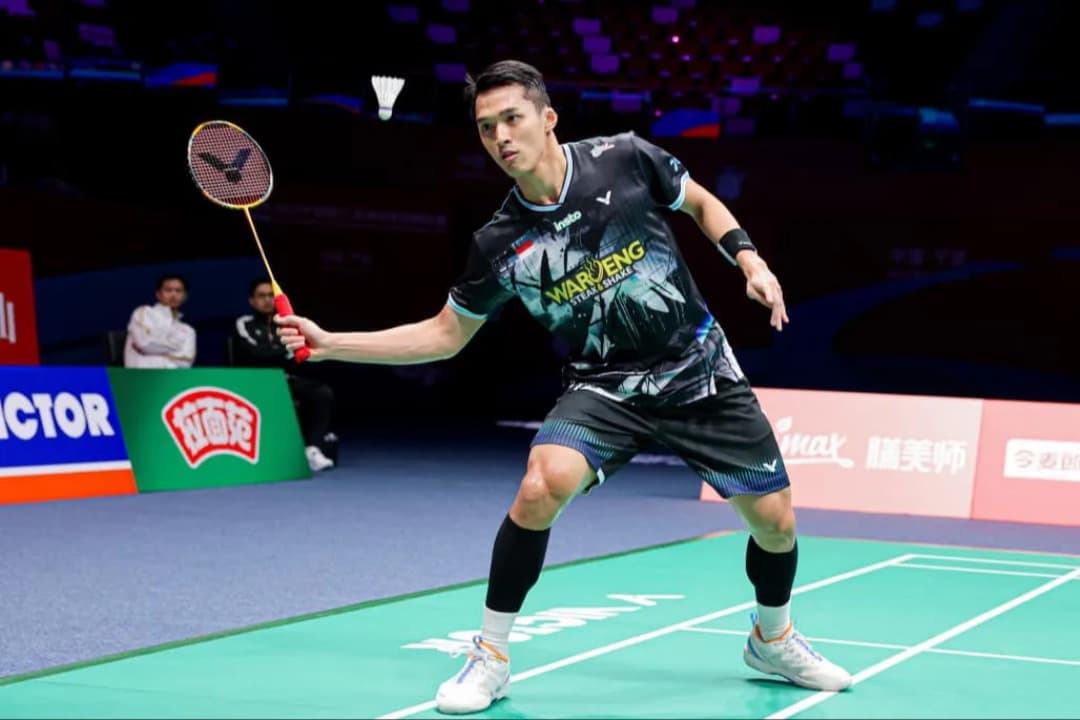 Hasil China Masters 2026: Kalahkan Tunggal Malaysia, Jonatan Christie Lewati Adangan Pertama