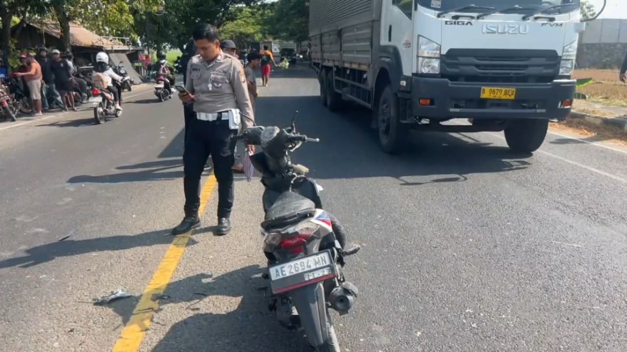 Pemotor Tewas Diduga Korban Tabrak Lari