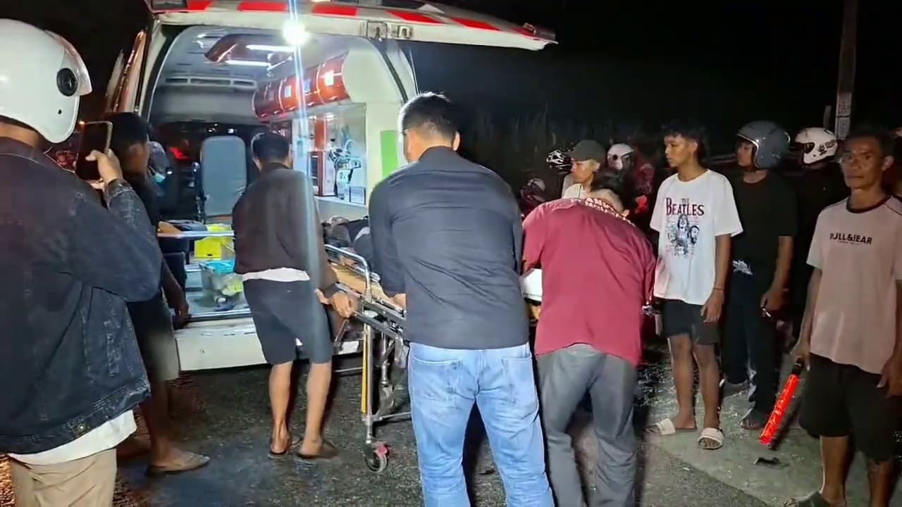 Tabrakan Beruntun 3 Sepeda Motor, 1 Tewas 2 Luka di Ngawi