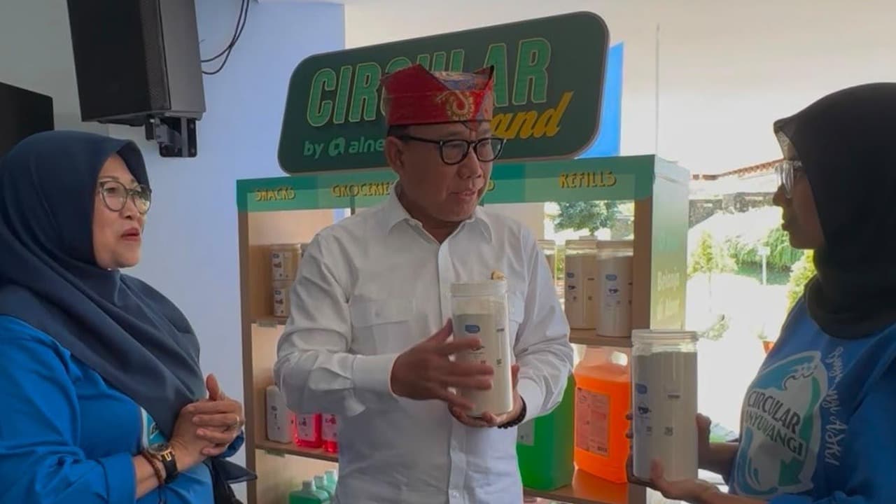Kurangi Sampah dari Sumbernya, Banyuwangi Kembangkan Ekosistem Produk Guna Ulang