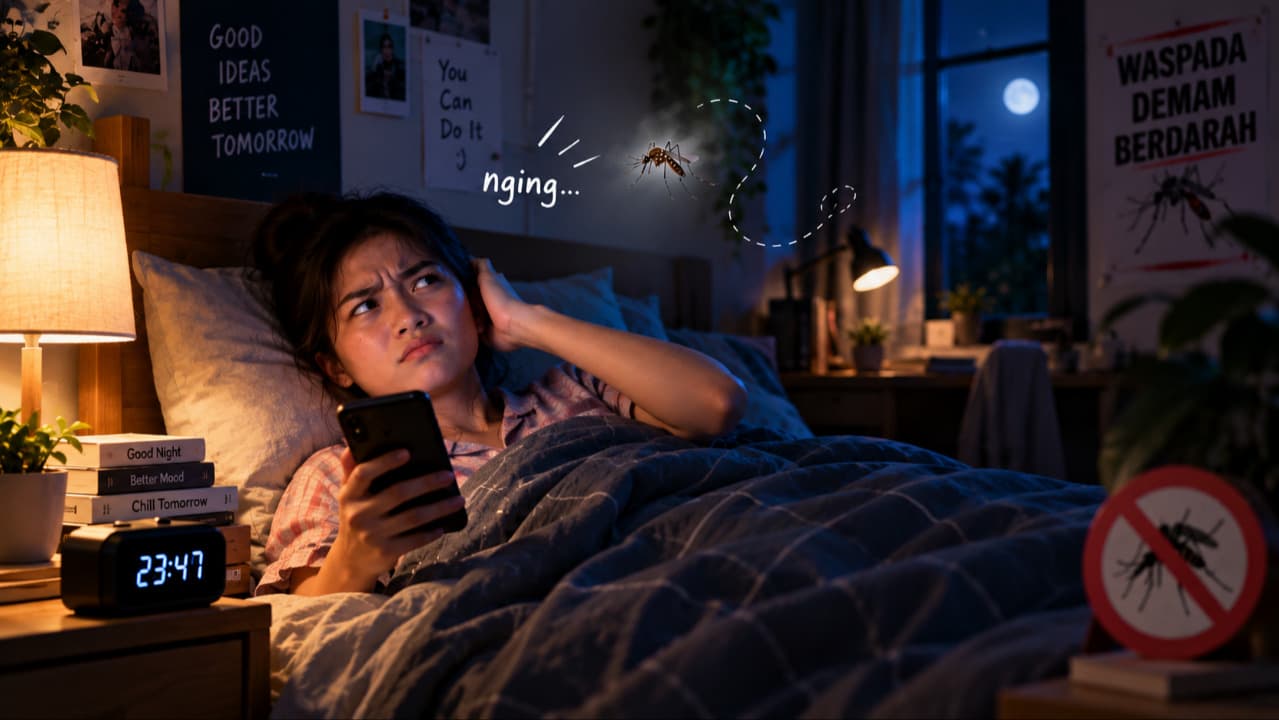 Kamar Bebas Dengung: Trik Simpel Usir Nyamuk Biar Tidur dan Chill Tetap Maksimal