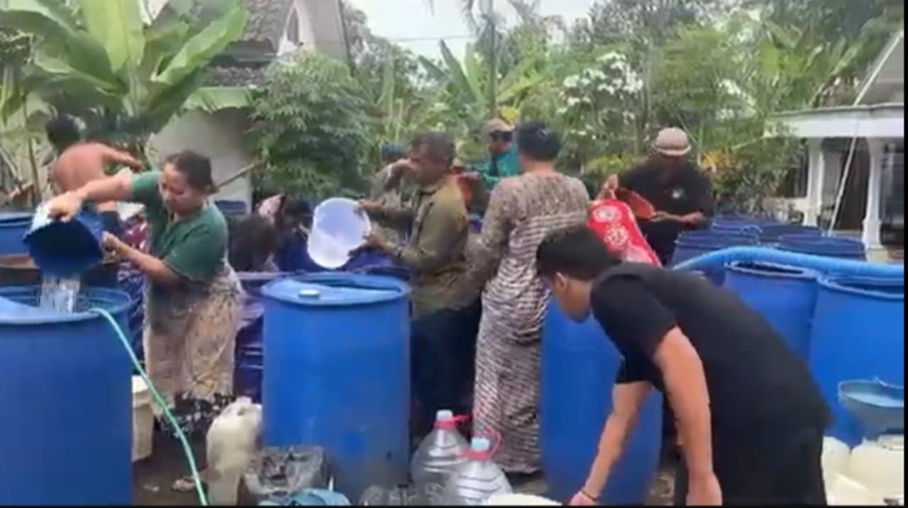 14 Ribu Lebih Warga Lumajang Terdampak Krisis Air Bersih Akibat Musim Kemarau