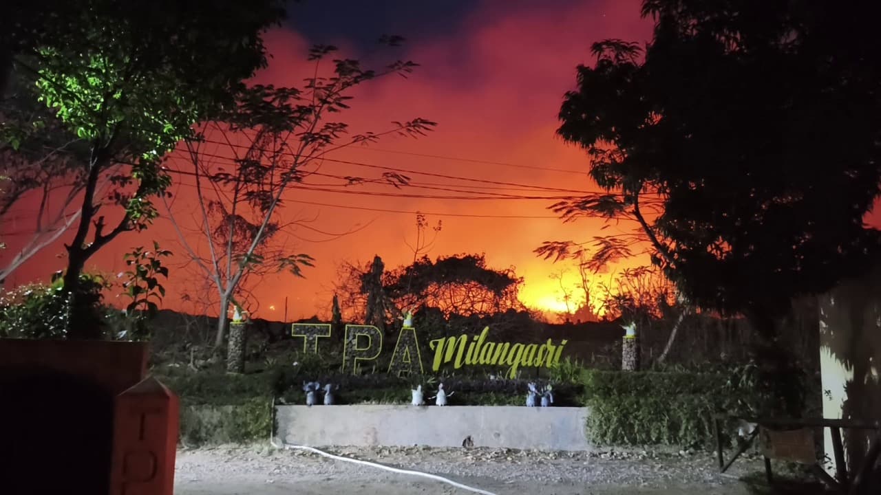 TPA Milangasri Masih Mengepul, DLH Magetan Imbau Warga Tak Sembarangan Membakar