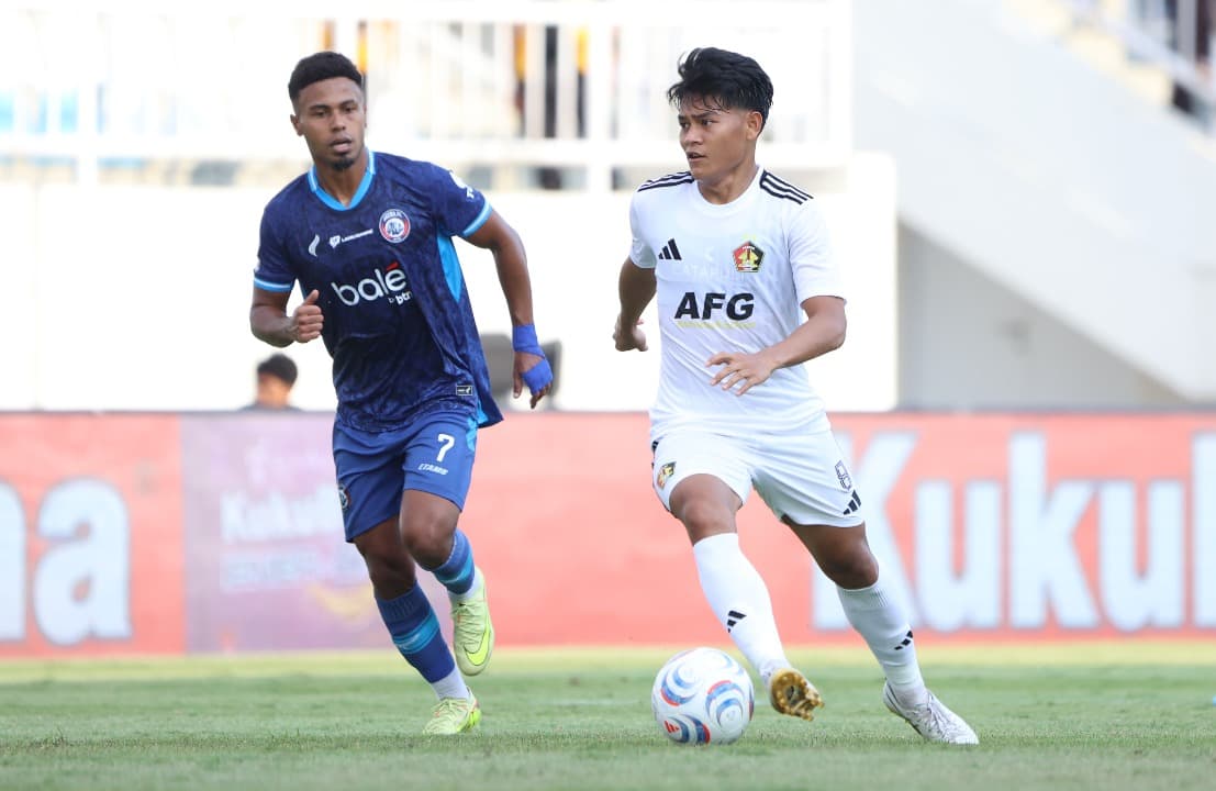 Zanadin Fariz Jadi Pemain Terbaik dalam Duel Arema FC vs Persik