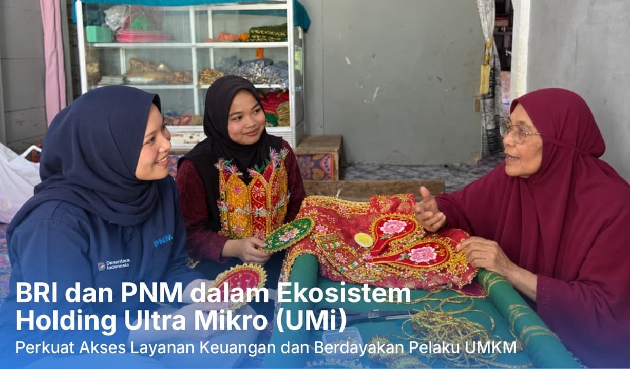 Tak Lekang Zaman: Kisah Perajin Aceh Pertahankan Sulam Kasab di Era Modern Berkat Dukungan Holding Ultra Mikro BRI