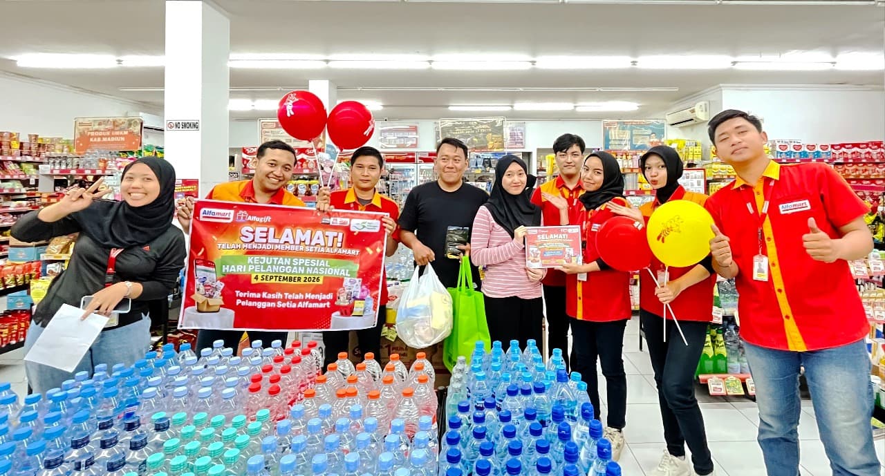 Hari Pelanggan Nasional, Alfamart Madiun Dorong Layanan Semakin Dekat dengan Masyarakat