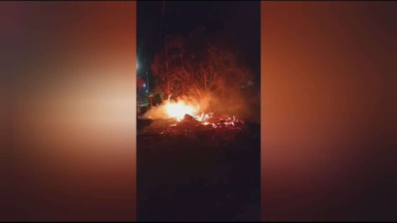 Warung Tembakau Ludes Terbakar