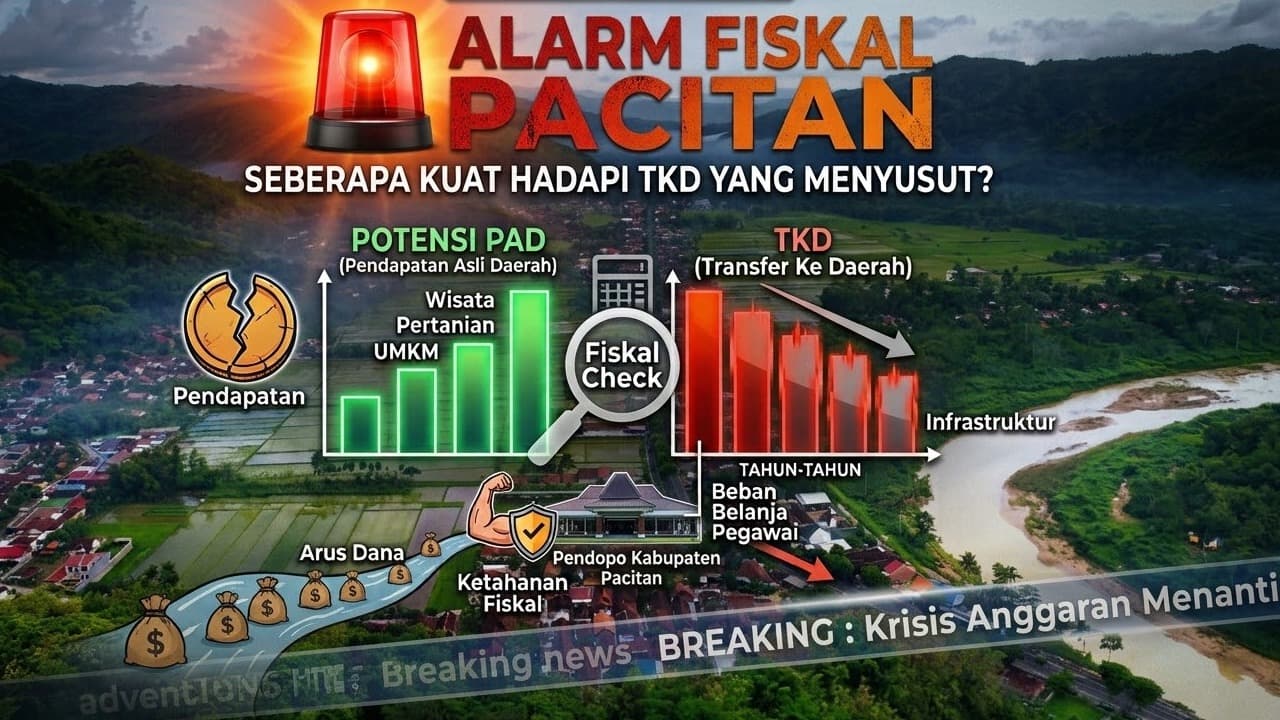 Alarm Fiskal Pacitan, Seberapa Kuat Hadapi TKD yang Berpotensi Menyusut?