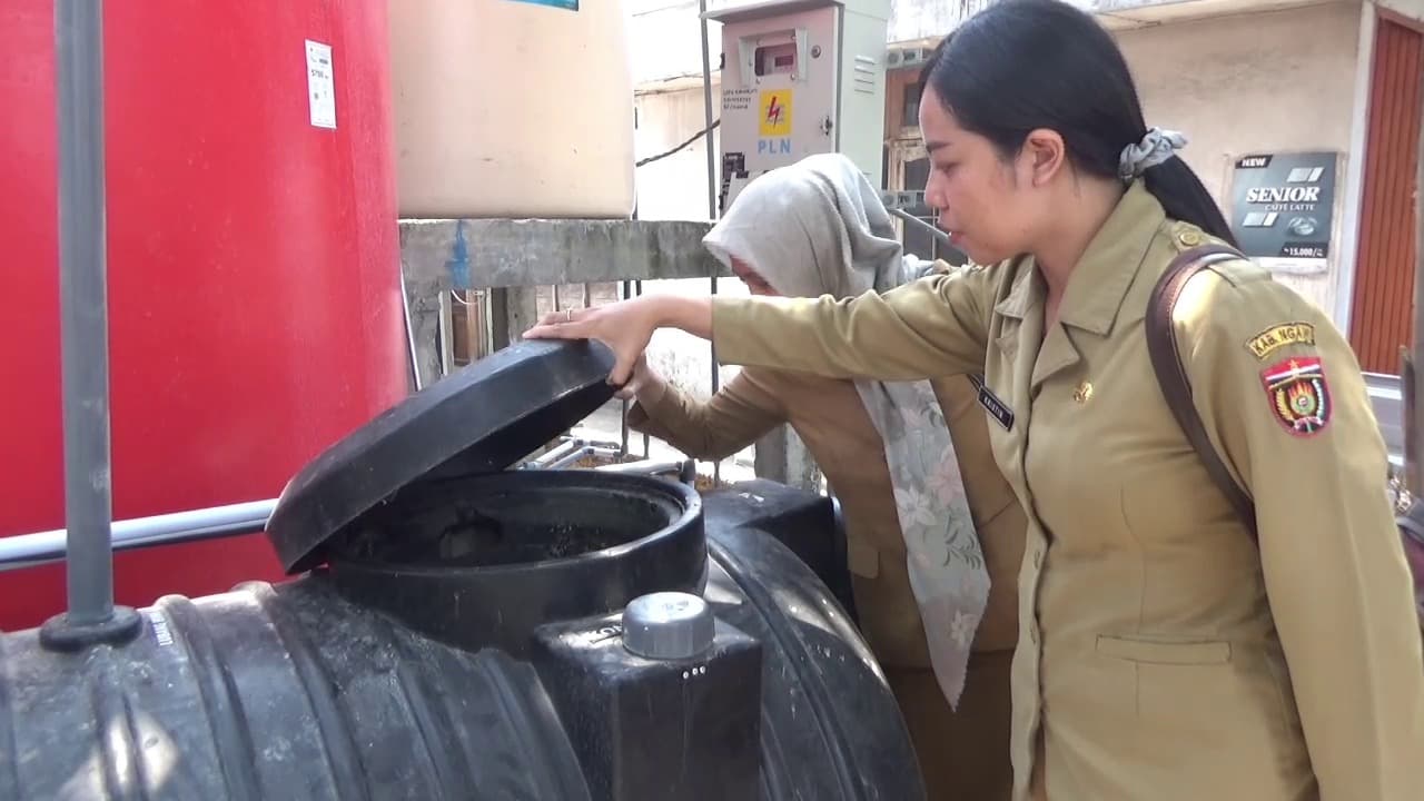 DLH Ngawi Cek Pengelolaan Limbah Dapur SPPG Karangjati