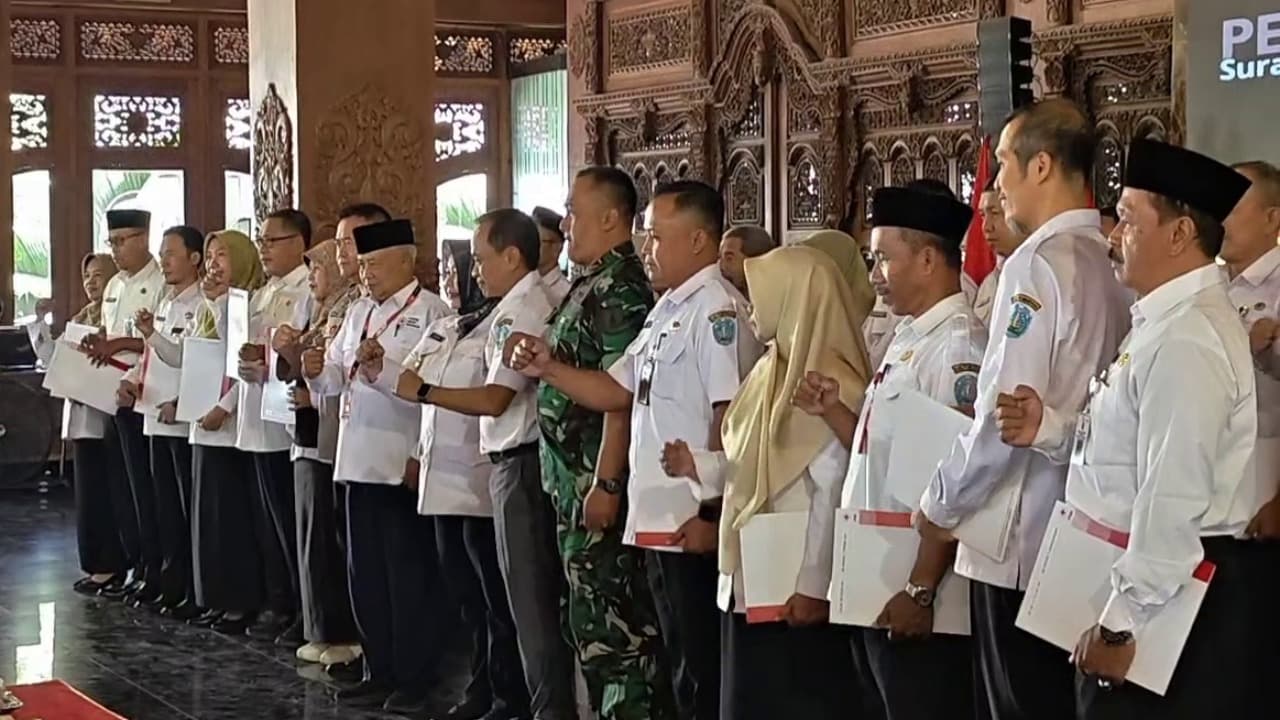 Konsisten Bantu Sesama, 103 Pendonor Darah di Ponorogo Terima Penghargaan