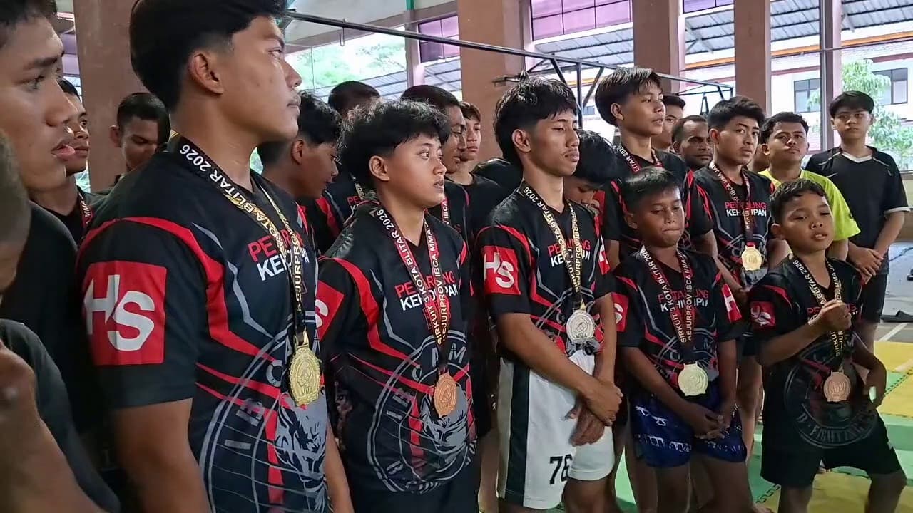 Atlet BFC MMA Kota Madiun Borong 20 Medali di Kejurprov Jatim