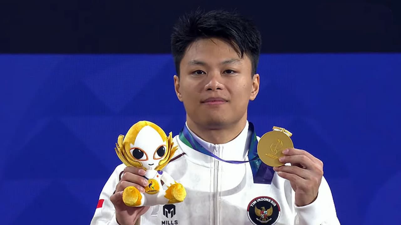 Pecahkan Rekor Dunia, Rahmat Erwin Abdullah Sumbang Emas Kedua Indonesia di Asian Games 2026