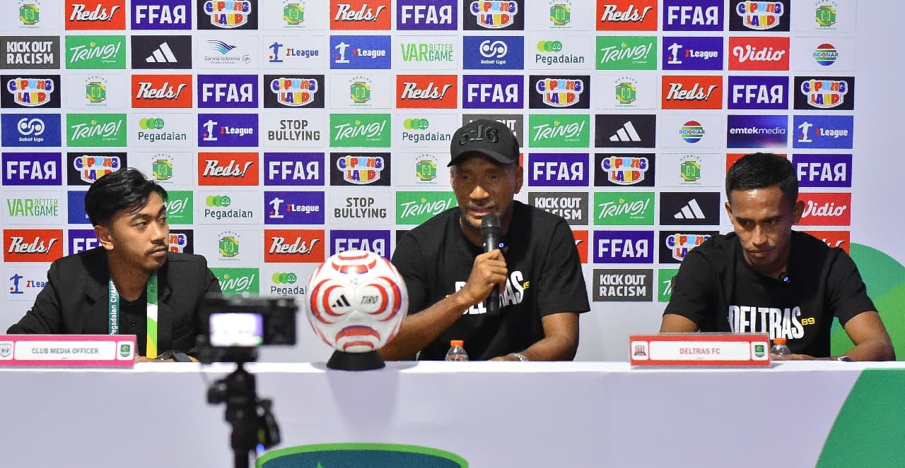 Tantang RANS Nusantara FC, Deltras FC Bertekad Jaga Momentum Kemenangan