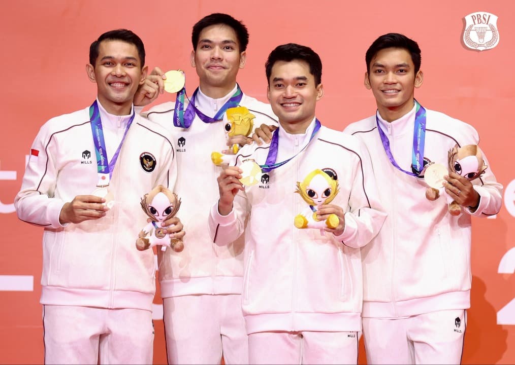 Klasemen Medali Badminton Asian Games 2026: Hadirkan 6 Medali Termasuk 2 Emas, Indonesia Finis Kedua