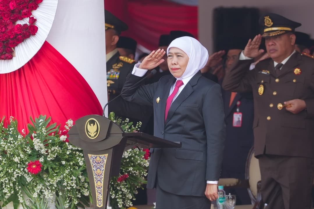 Peringatan Hari Kesaktian Pancasila, Gubernur Khofifah Ajak Masyarakat Perkuat Persatuan