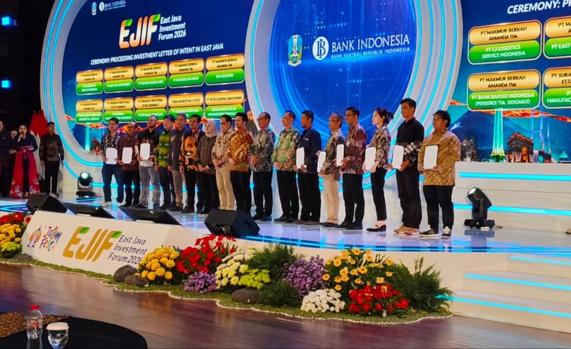 Jatim Fest dan EJIF 2026 Resmi Dibuka, Catat Kerjasama Investasi 2,4 Triliun