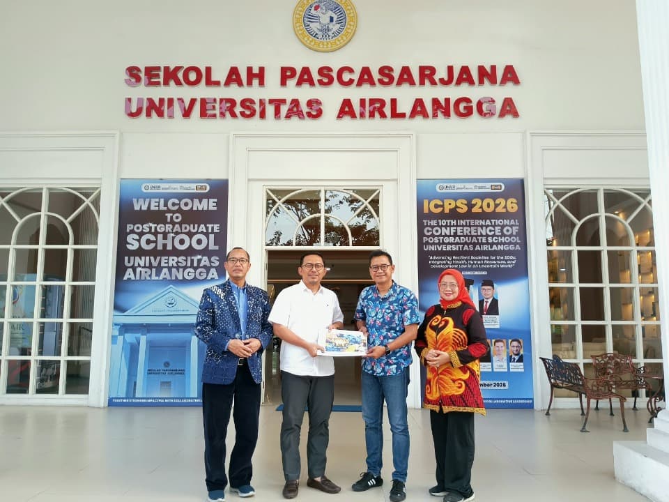 Mewujudkan Kampus Berdampak: Sekolah Pascasarjana UNAIR dan JTV Jajaki Kolaborasi Program "Kampus Kita"