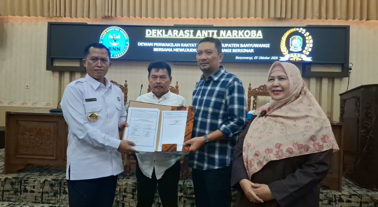 DPRD Banyuwangi Gelar Tes Urine, Sejumlah Anggota Dewan Tidak Hadir