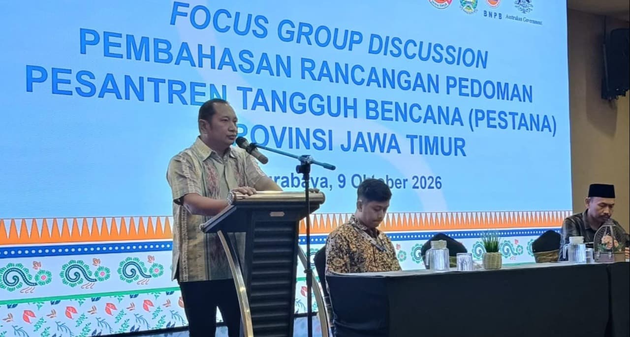 BPBD Jatim Catat 5.930 Pesantren Berisiko Tinggi Bencana