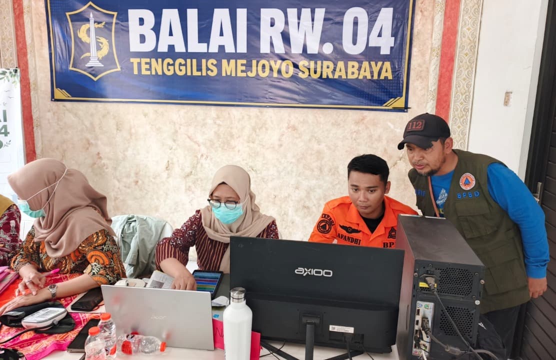 Ngantor di Balai RW, ASN BPBD Terima Berbagai Keluhan Warga