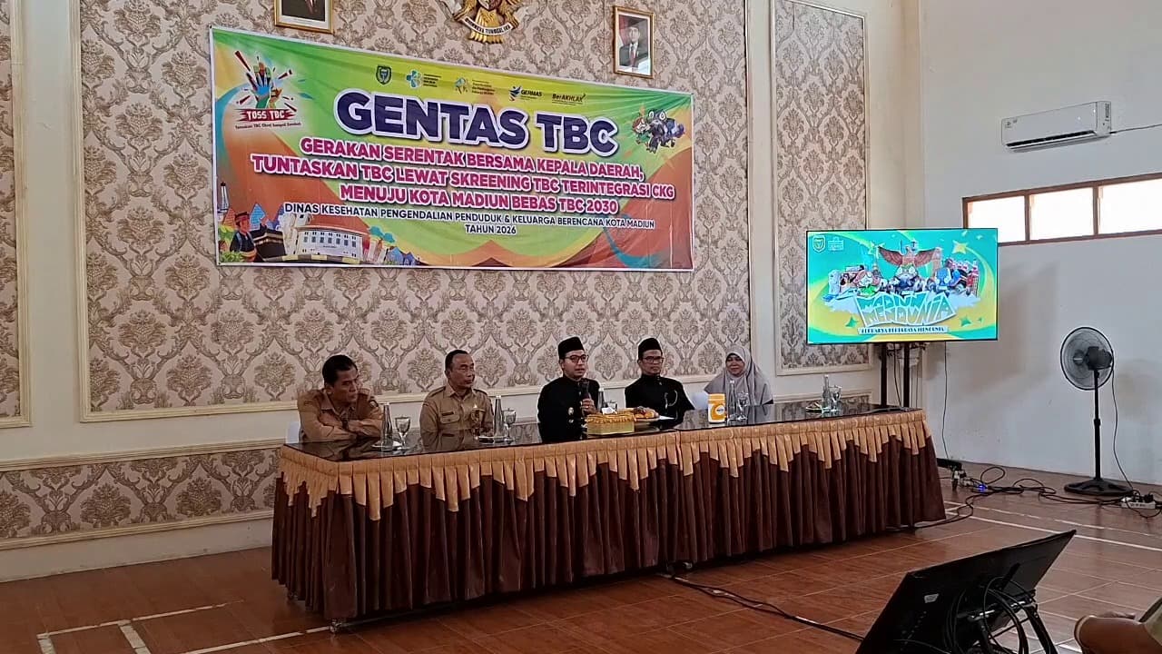 Gencarkan Gentas TBC 2026, Deteksi Dini Menuju Kota Madiun Bebas TBC 2030