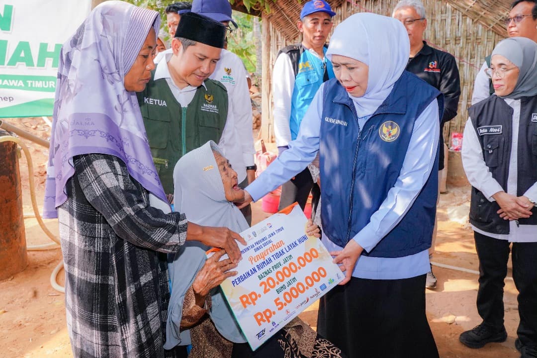 81 Tahun Jawa Timur, BAZNAS Jatim Salurkan Beragam Bantuan di Kabupaten Sumenep