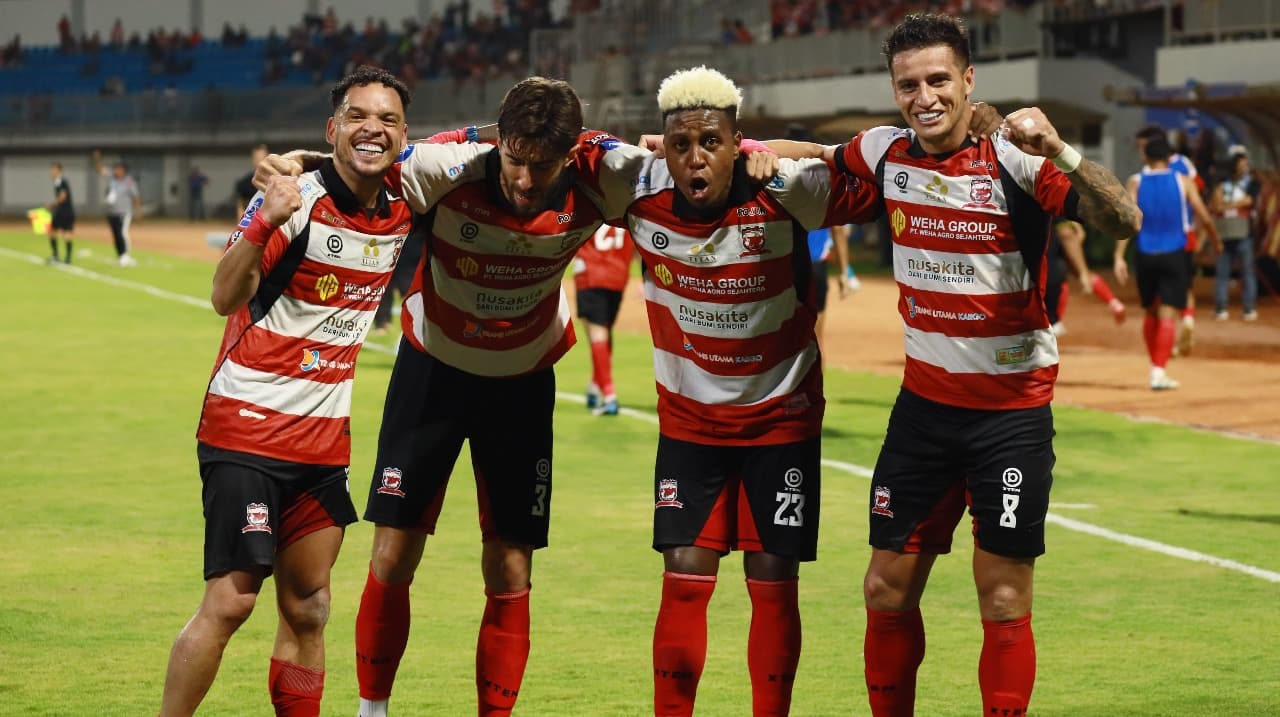 Klasemen Madura United Usai Ditahan Bhayangkara Presisi Lampung FC