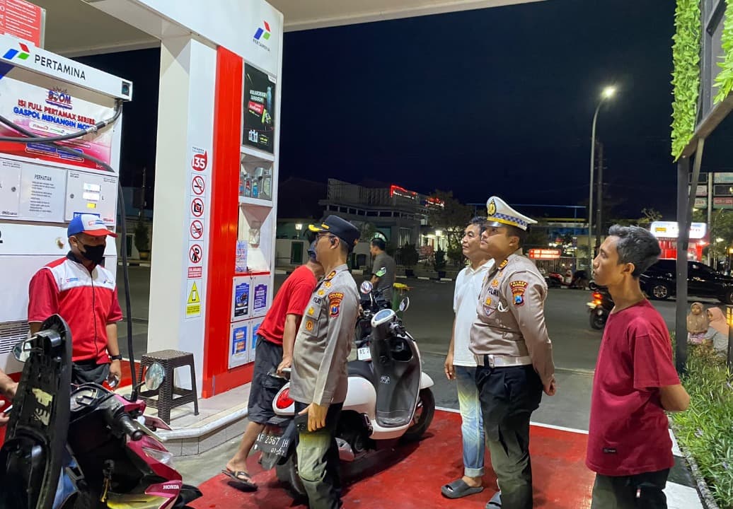 Pastikan Stok Aman dan Distribusi Lancar, Kapolres Madiun Cek Langsung Sejumlah SPBU