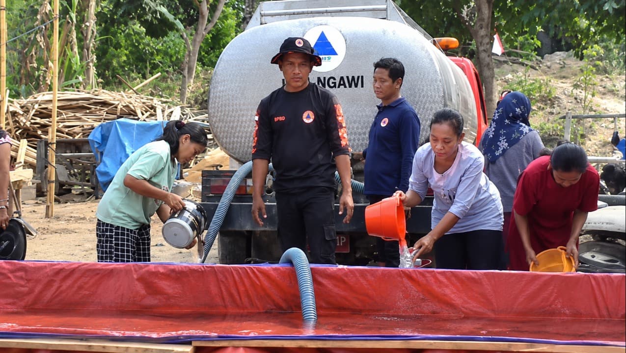 Kekeringan di Ngawi Meluas, 1.739 KK Terdampak Krisis Air Bersih