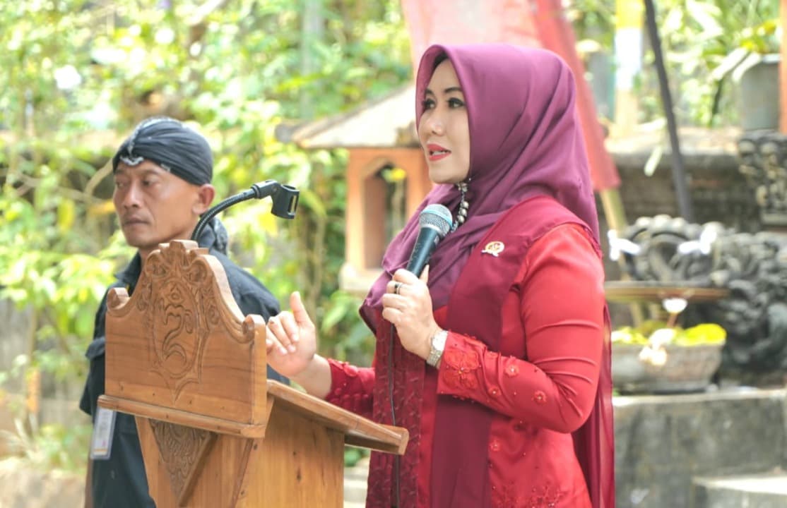 Ritual Sakral di Kaki Gunung Wilis, Senator Lia Istifhama Gaungkan Pelestarian Budaya