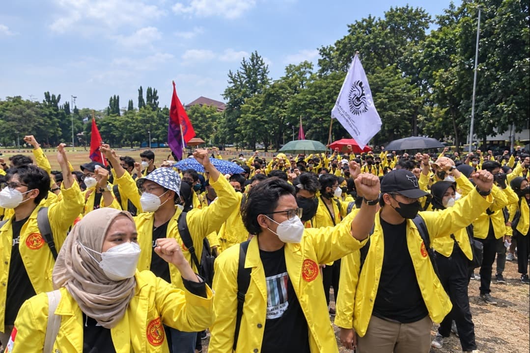 BEM UI dan Aliansi SADAR Gelar Demo di Empat Titik Jakarta, Bawa Lima Tuntutan